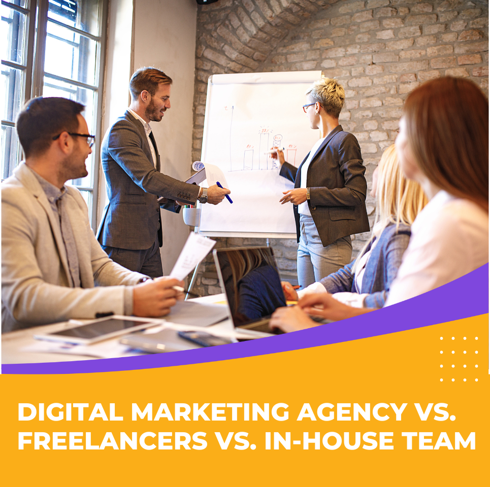 Digital Marketing Agency Vs. Freelancers Vs. In-House Team